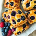 Blueberry Protein Breakfast Pastries