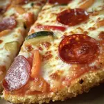 Cottage Cheese Pizza Crust (Gluten Free)