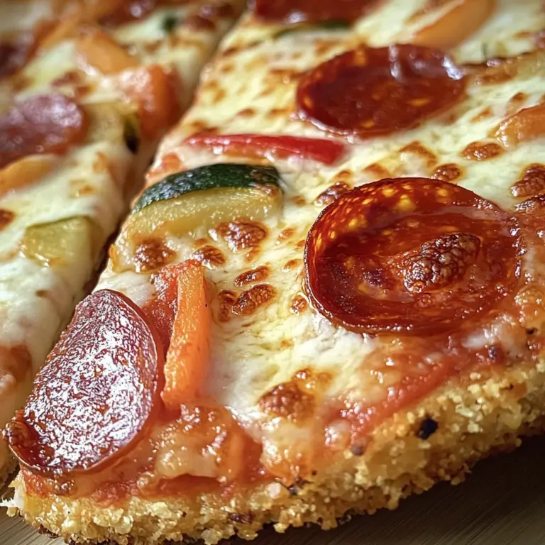 Cottage Cheese Pizza Crust (Gluten Free)