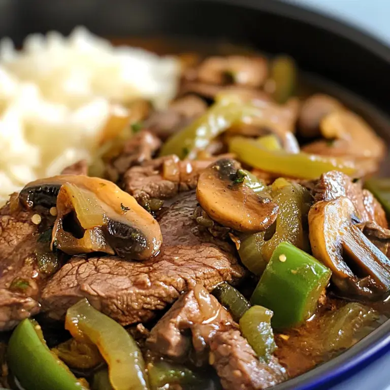 Crockpot Pepper Steak