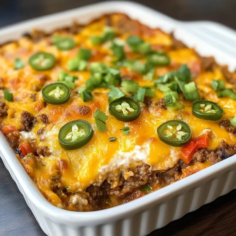 Easy Cheesy Keto Taco Casserole (10-Minute Recipe)