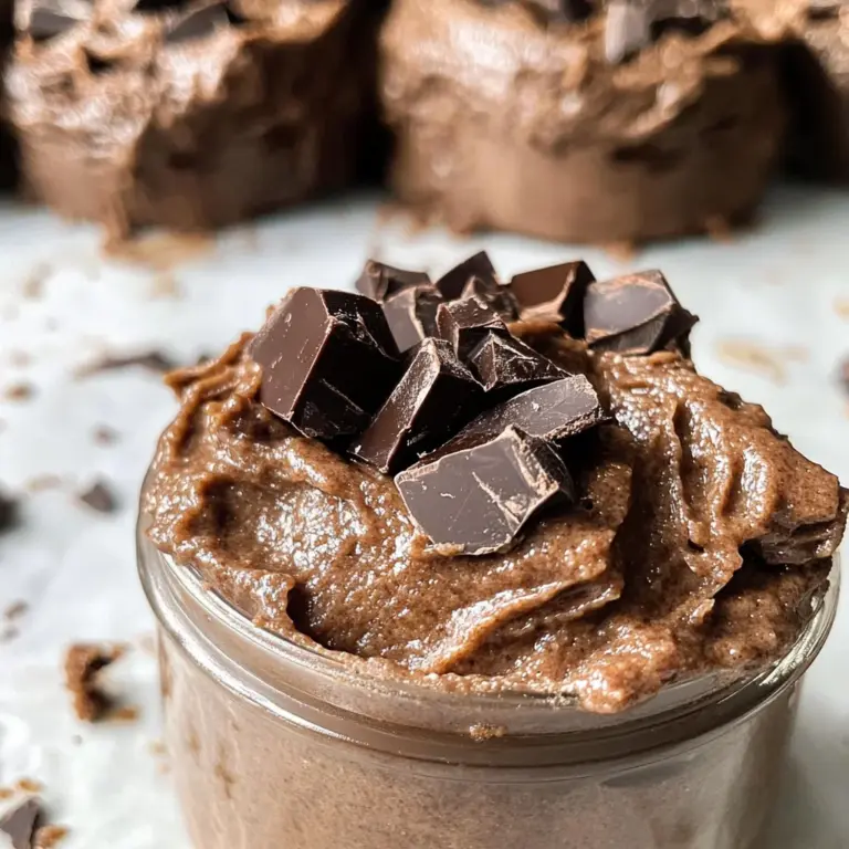 Edible Brownie Batter Cookie Dough