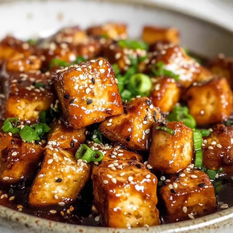 Garlic Sesame Tofu