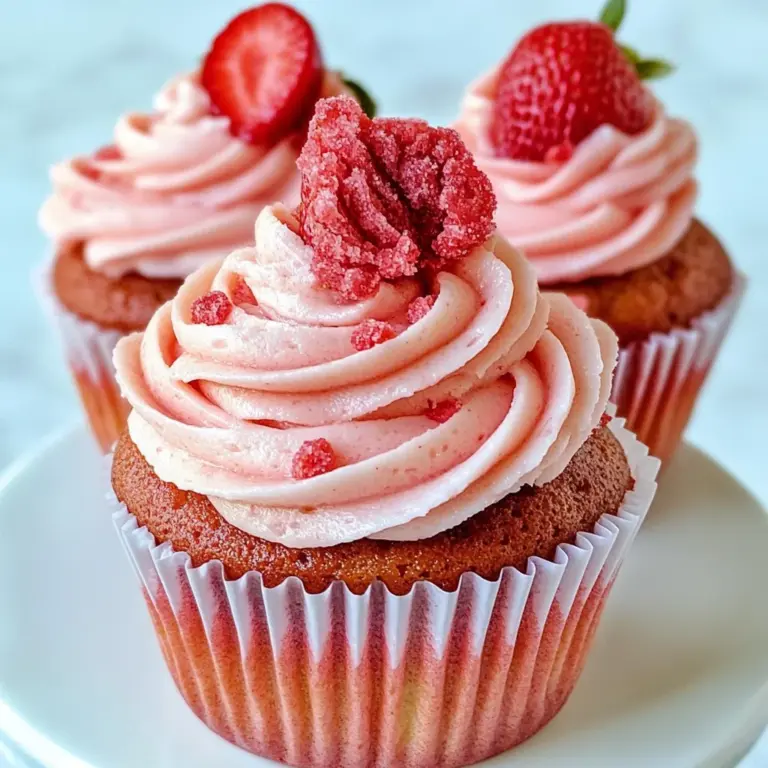 Gluten-Free Strawberry Cupcakes