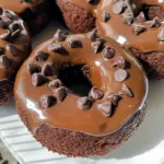 Healthy Chocolate Protein Donuts (Gluten Free, Paleo)