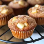 Mini Gluten Free Vegan Apple Muffins