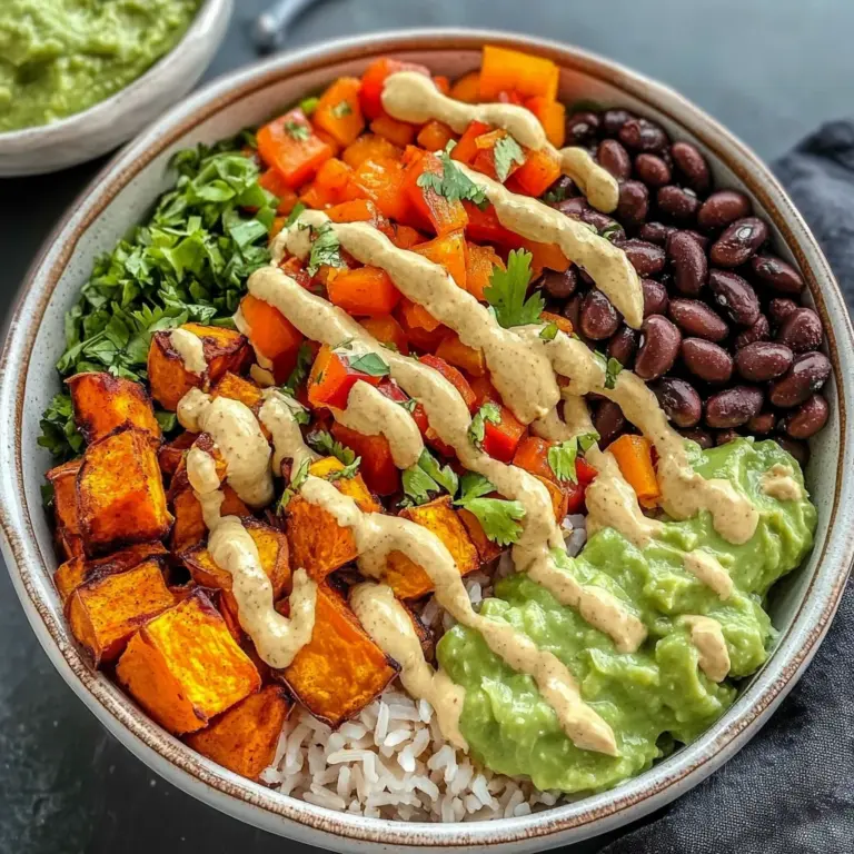 Vegan Burrito Bowls with Black Beans and Sweet Potatoes (gf)