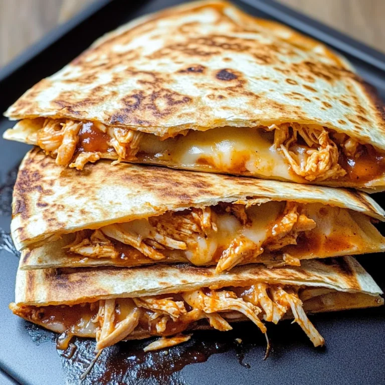 BBQ Chicken Quesadillas