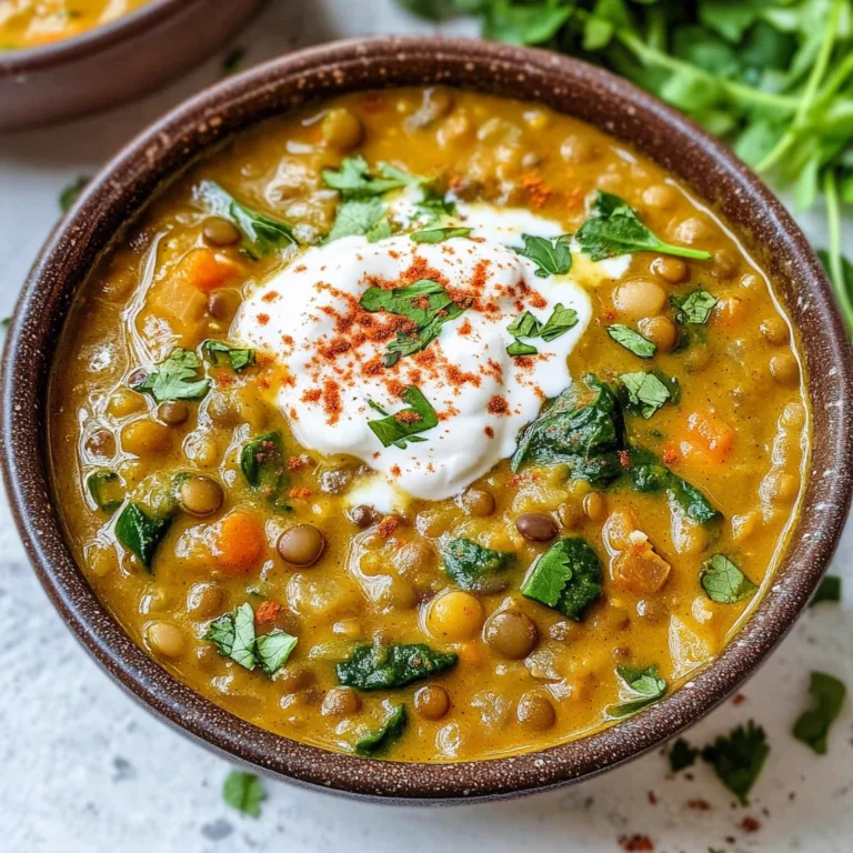 Detox Moroccan Lentil Soup