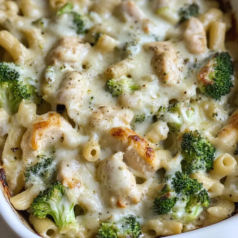 High Protein Chicken Alfredo