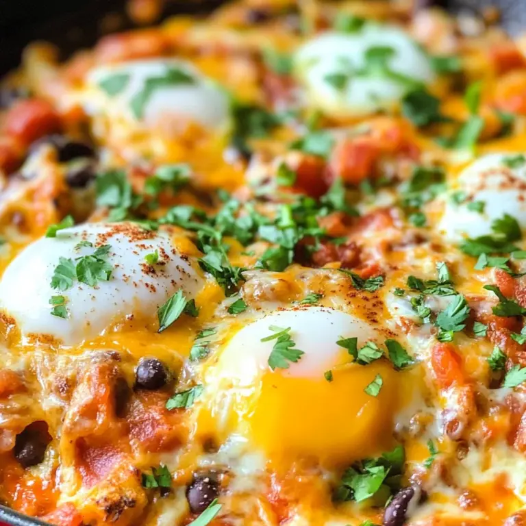 Mexican Baked Eggs (One Skillet)
