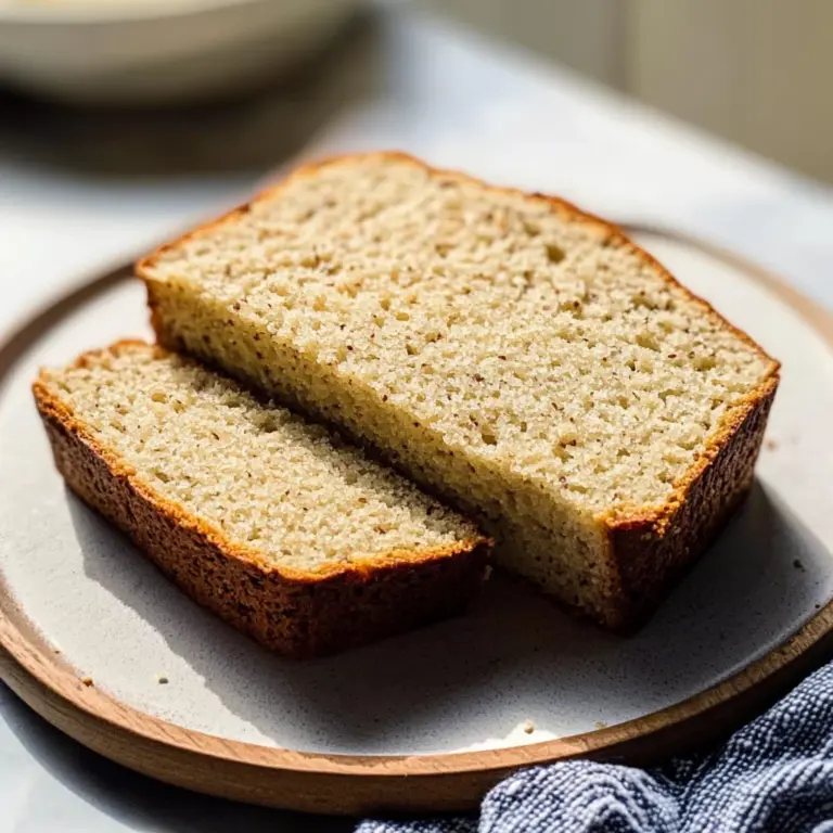 Simple Almond Flour Bread