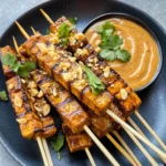 Tofu Satay with Peanut Sauce