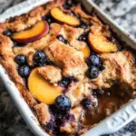 Vegan Brown Butter Peach Cobbler