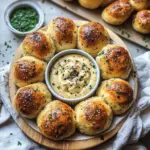 Vegan Garlic Dough Balls