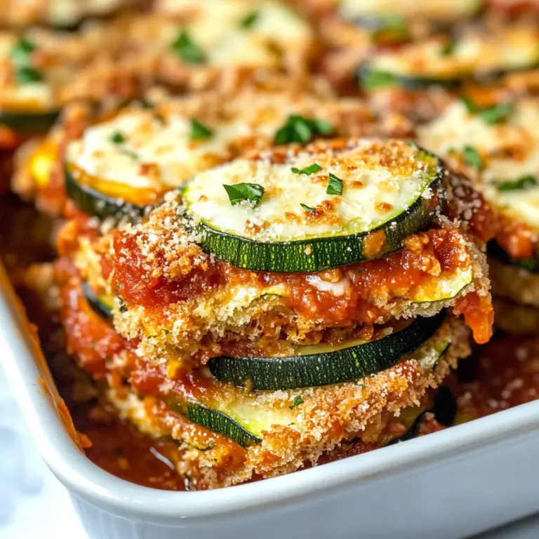 Zucchini Parmesan
