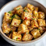 Baked Lemon Pepper Tofu