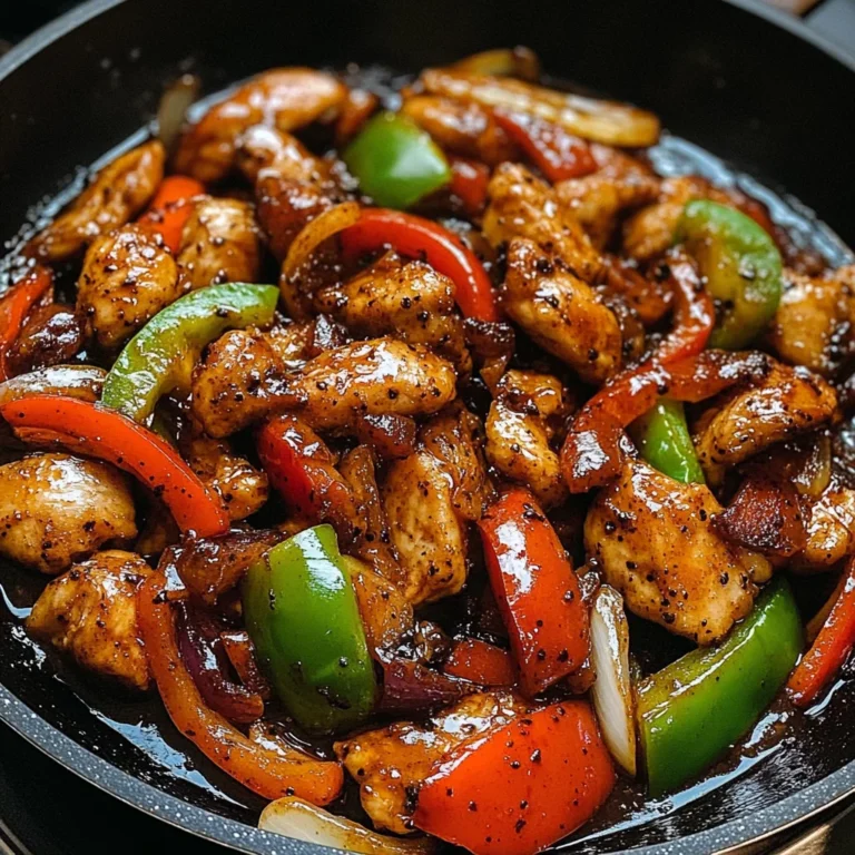 Black Pepper Chicken