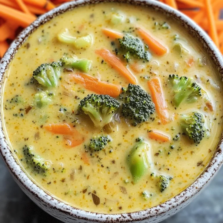 Broccoli Cheddar Soup