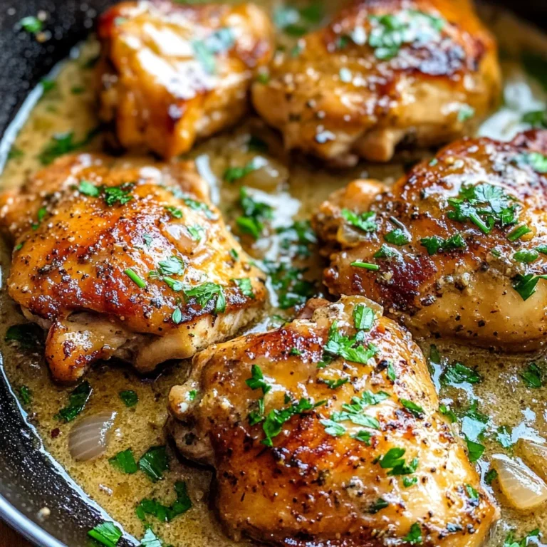 Creamy Mustard Chicken {Paleo, Whole30, Keto}