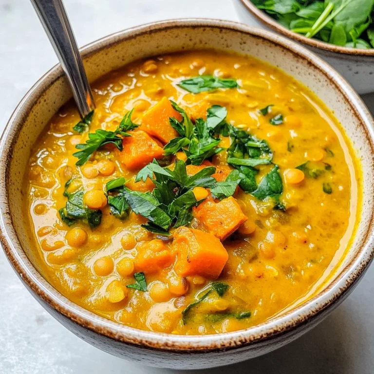 Detox Turmeric Lentil Soup