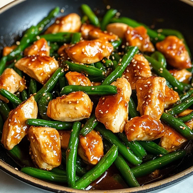 Easy Chicken Breast and Green Beans