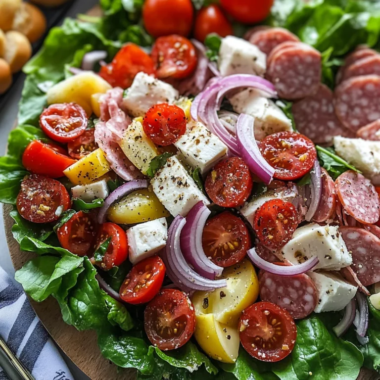 Healthy Italian Sub Salad