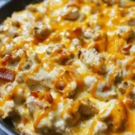 Keto Buffalo Chicken Skillet