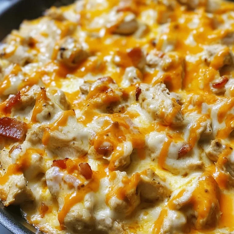 Keto Buffalo Chicken Skillet