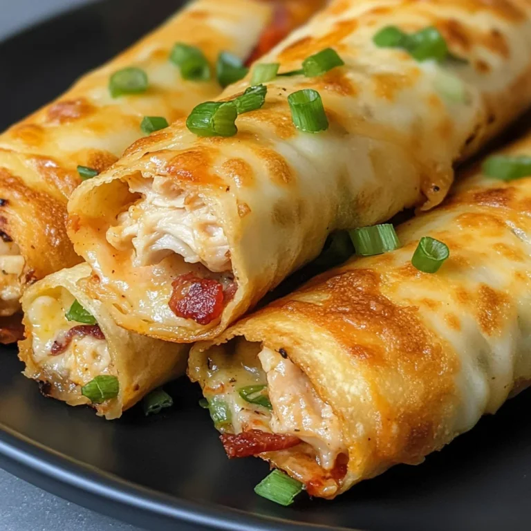 Keto Chicken Bacon Ranch Taquitos