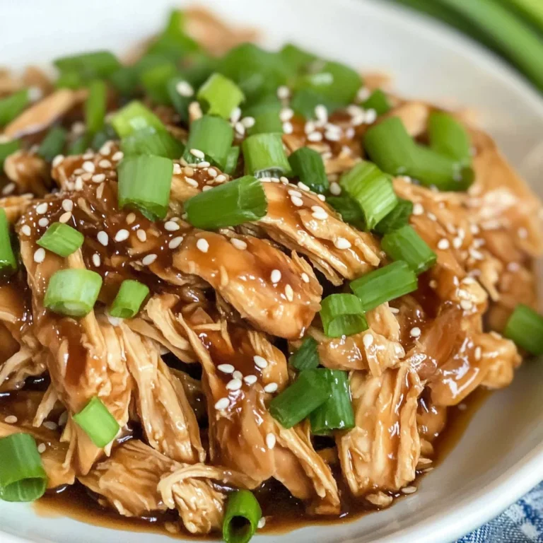 Keto Shredded Crock Pot Teriyaki Chicken