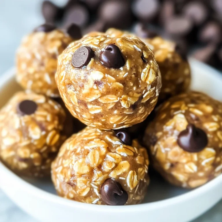 Oatmeal Peanut Butter Energy Bites