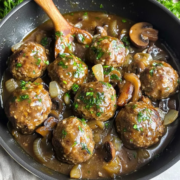 Salisbury Steak Meatballs