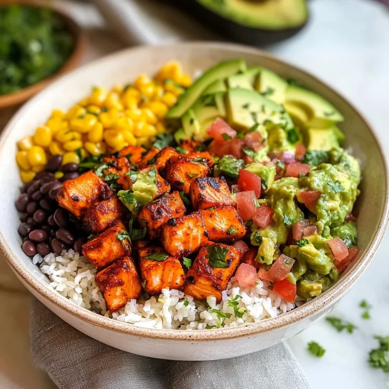 Salmon Burrito Bowl