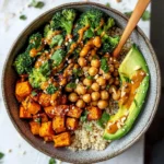 Thai Peanut Sweet Potato Buddha Bowl