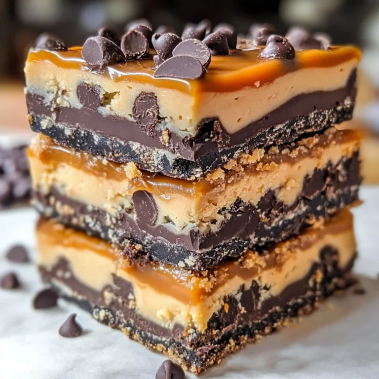 Vegan Cookie Dough Caramel Bars