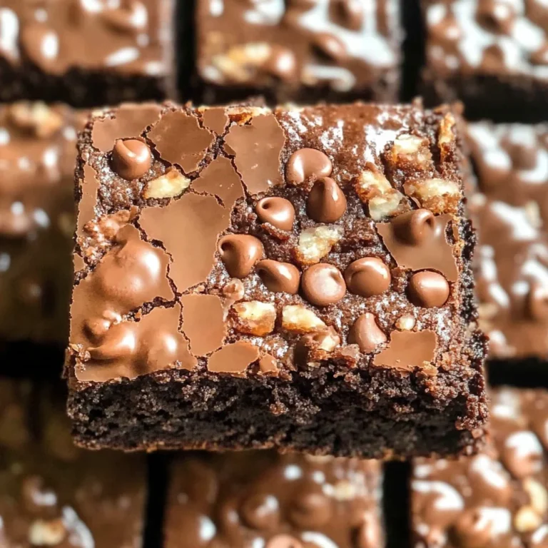 Vegan Desserts: Crunch Brownies
