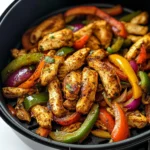 Air Fryer Chicken Fajitas