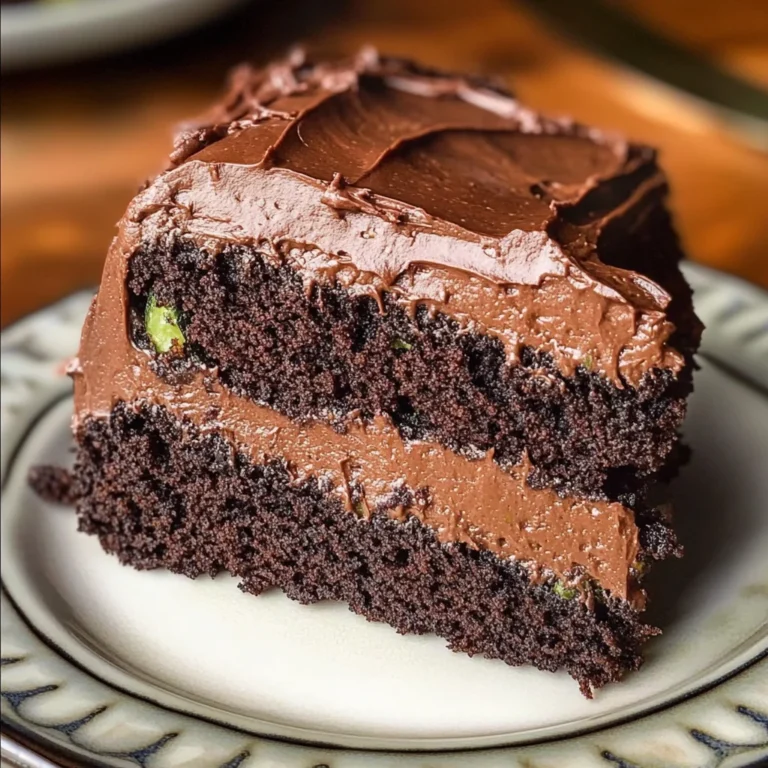 Chocolate Zucchini Cake