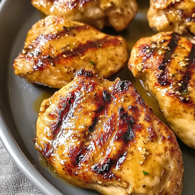 Grilled Honey Mustard Chicken
