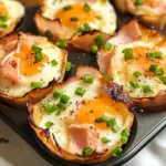Ham and Cheese Egg Cups