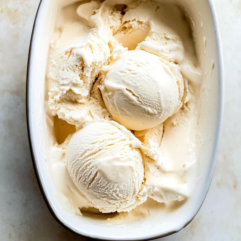 Sugar Free Vanilla Ice Cream