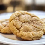 Apple Cider Snickerdoodle Cookies
