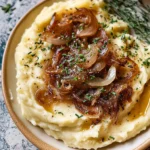 Best Ever Caramelized Onion Mashed Potatoes