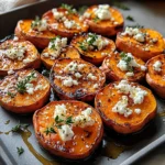 Honey Feta Sweet Potato Rounds: A Delicious & Easy Recipe