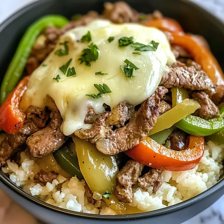 Philly Cheesesteak Bowls – Easy Low-Carb Dinner Idea