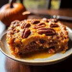 Pumpkin Pecan Cobbler