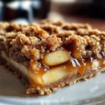 Salted Caramel Apple Crumble Bars Fall Treat: Get Addicted in 45 Min