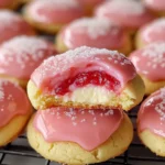 Soft Strawberry Cheesecake Cookies - Sweet & Creamy Bites