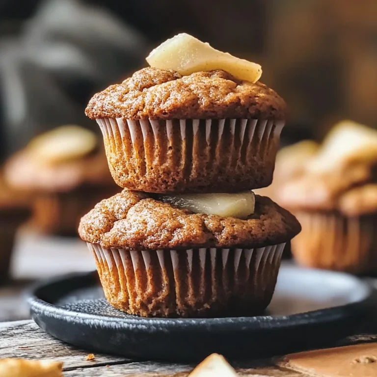 Spiced Pear Muffins Recipe